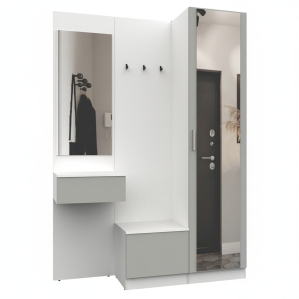 Набор мебели для прихожей "Марсель-106" МР 01-106 В2160 Ш1500 Г420 (ЛД.. Набор мебели для прихожей "Марсель-106" МР 01-106 В2160 Ш1500 Г420 (ЛД..